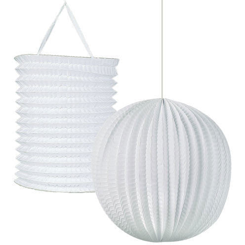 White Paper Lanterns