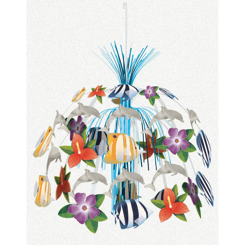 Coral Reef Hanging Cascade