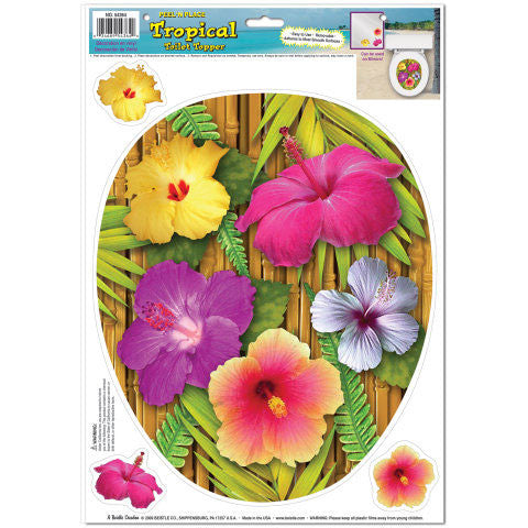 Tropical Toilet Topper