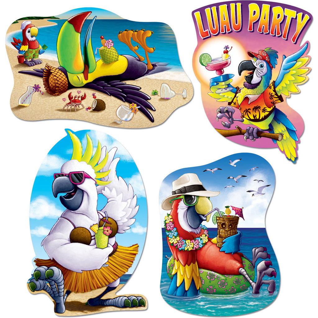 Luau Cutouts