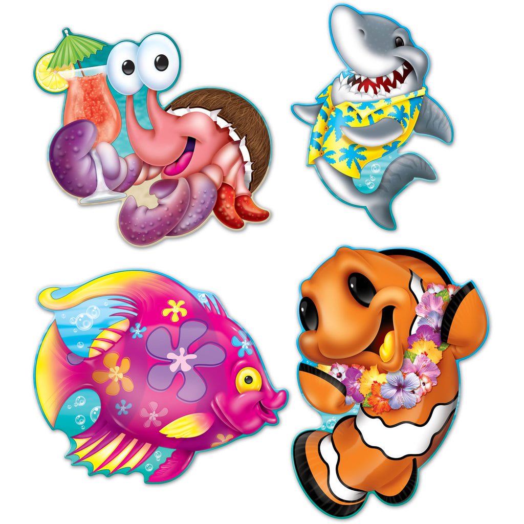 Luau Cutouts