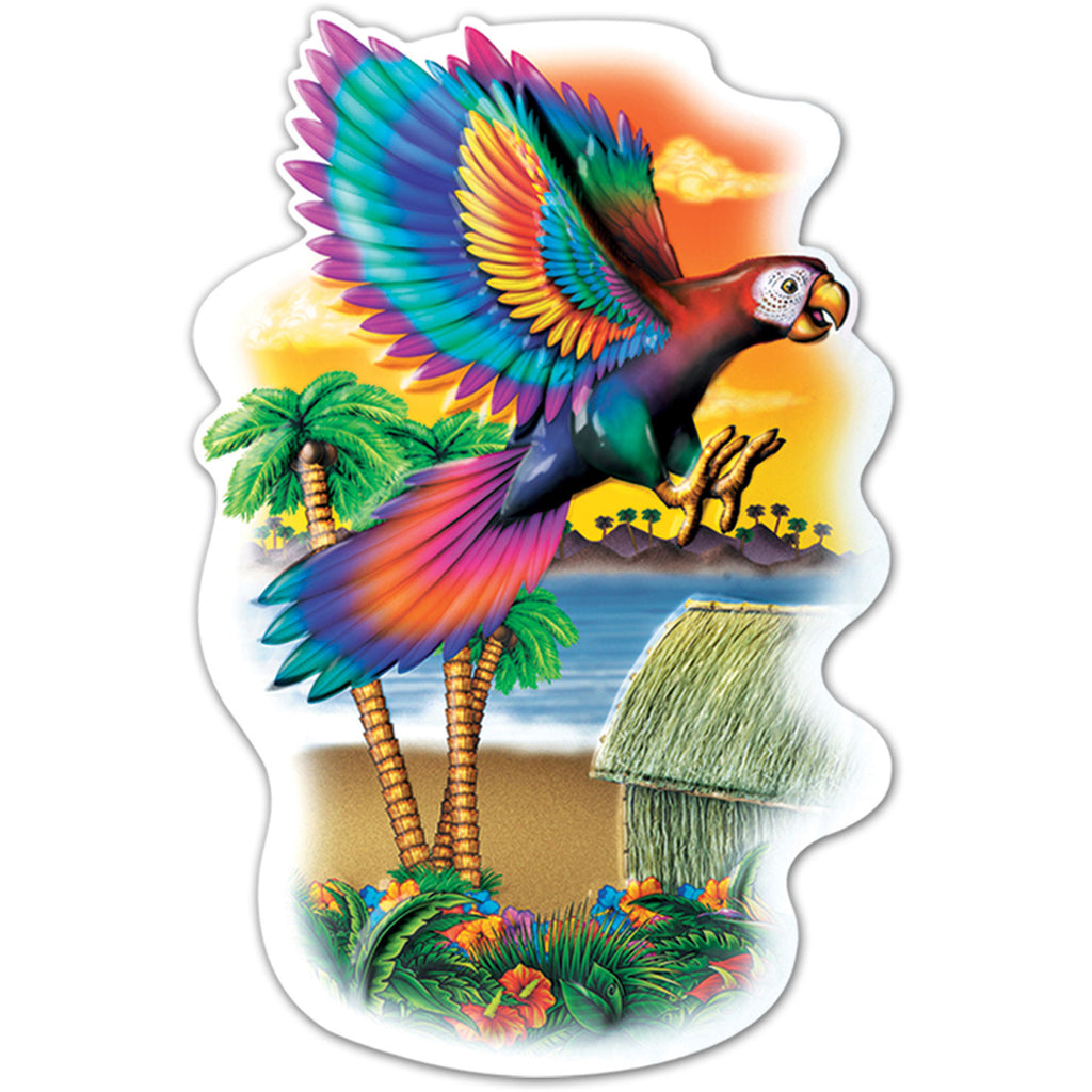 3-D Parrot - 18"