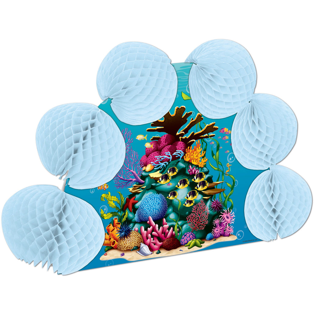 Coral Reef Pop-Over Centerpiece