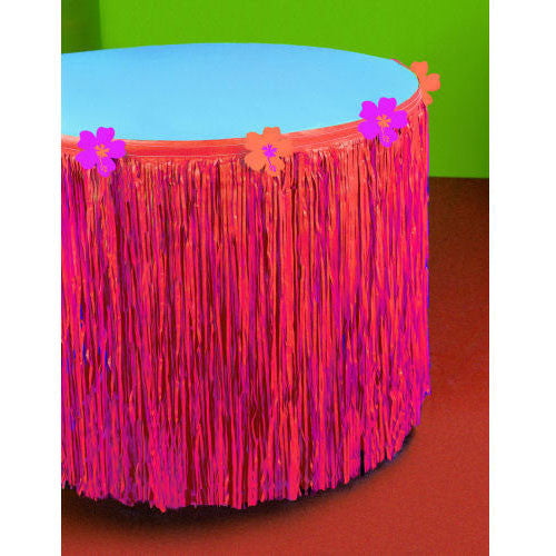 Hibiscus Table Skirt