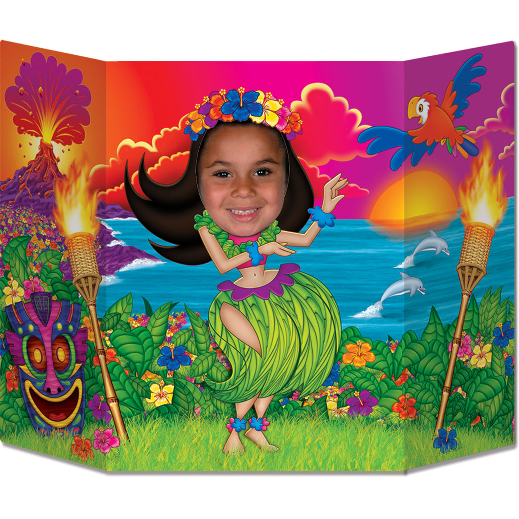 Hula Girl Photo Prop