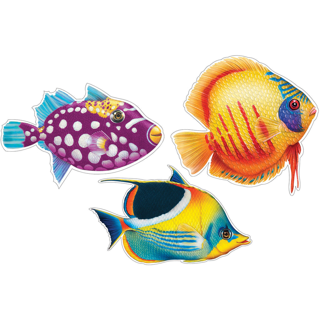 Tropical Fish Assorted Cutout