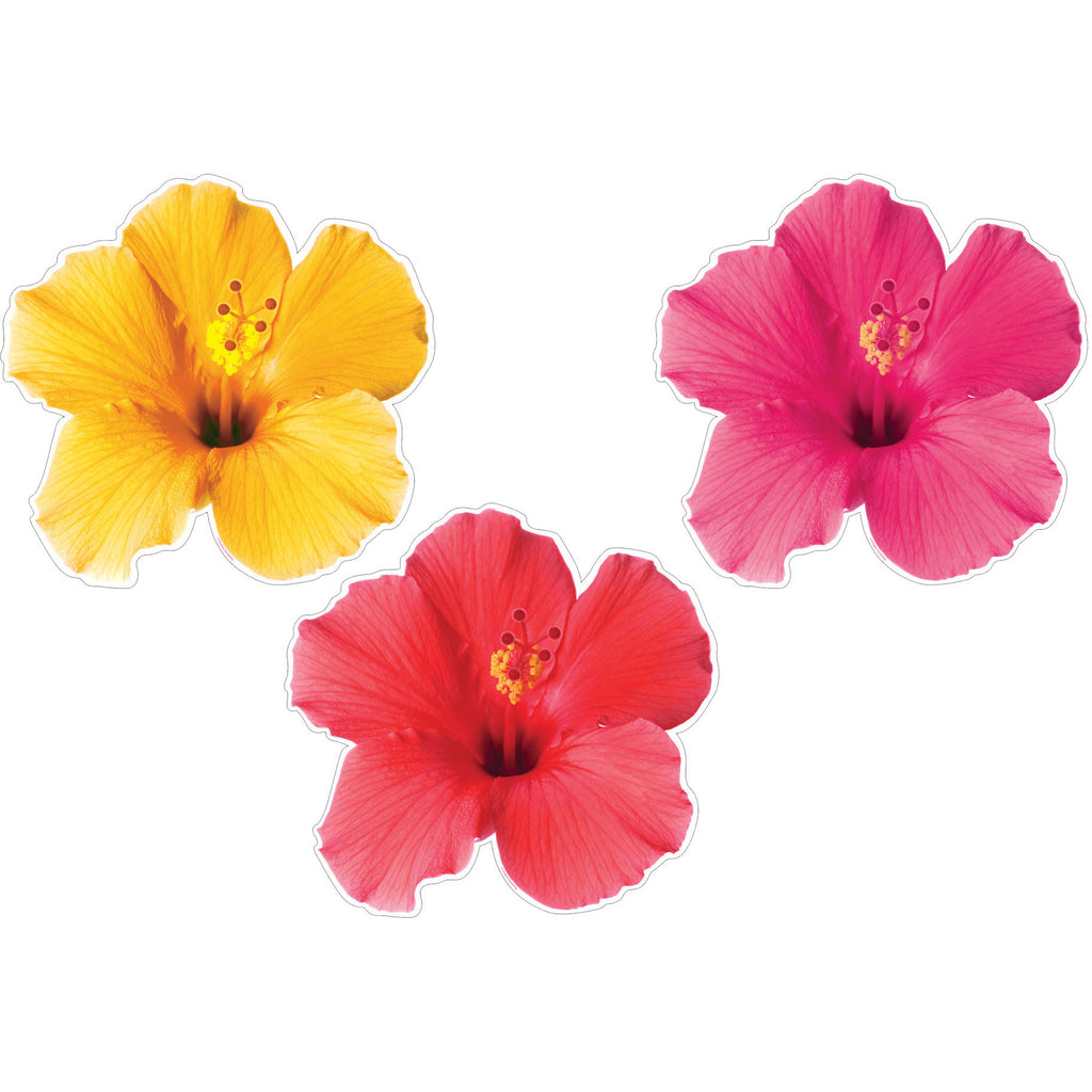 Tropical Floral Assorted Cutouts